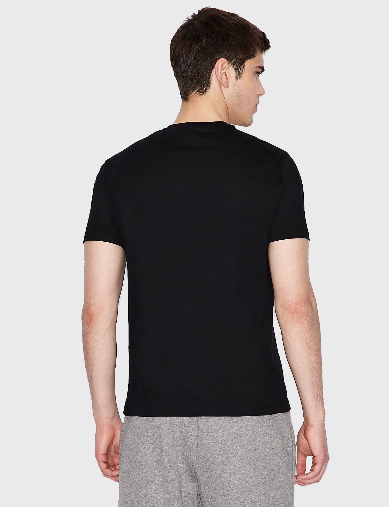 تی شرت مردانه با فیت رگولار آرمانی اکسچنج