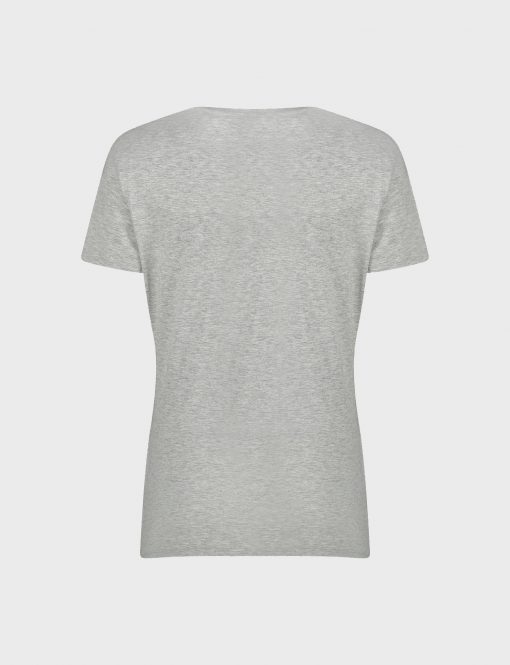 تی شرت آستین کوتاه با طرح لوگوی امپوریو آرمانی